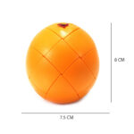 Rubik's Cube Fruits Series Orange Shape Magic Cube Special For Kids - Orange