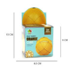 Rubik's Cube Fruits Series Orange Shape Magic Cube Special For Kids - Orange
