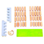 Humpty Dumpty Wooden Wall game - Strategic & Fun Game - 44 Pcs