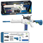 M416 Nerf Soft Darts Electric Toy Gun 76cm - White