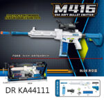 M416 Nerf Soft Darts Electric Toy Gun 76cm - White