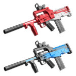 Groza Electric Automatic Assault Riffle Shooting Toy Gun With Soft Darts Toys For Boys No.1220 - Assorted Multi Color