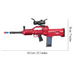 QBZ Electric Automatic Assault Riffle Shooting Toy Gun With Soft Darts Toys For Boys No.1219 - Assorted Multi Color