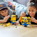 Gru's Brick Built Minions Lair Building Blocks Set No.A2112 - 876 Pcs