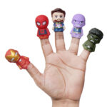 Finger Puppet - Marvel Avengers Characters - 5 Fingers - Multi Color