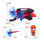 Spiderman Web Dart Shooter With Mini Action Figure Spiderman Toy