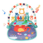 Harmonium Multi-Functional Play Mat Set For New Born Baby - Green