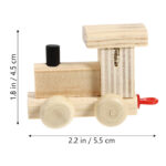 ABC Wooden English Alphabet Letter Train For Kids - Wooden Playset For Kids - Toys For Boys