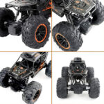 Remote Control Car With Camera WiFi 720P HD FPV Camera, 2.4Ghz 1:18 Scale Off-Road Remote Control Rechargeable Monster Truck Toys for Boys