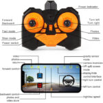 Remote Control Car With Camera WiFi 720P HD FPV Camera, 2.4Ghz 1:18 Scale Off-Road Remote Control Rechargeable Monster Truck Toys for Boys