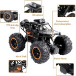 Remote Control Car With Camera WiFi 720P HD FPV Camera, 2.4Ghz 1:18 Scale Off-Road Remote Control Rechargeable Monster Truck Toys for Boys