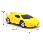 Remote Control Lamborghini 2 Channel Famous Sport Car Radio Control - Assorted Designs - Yellow