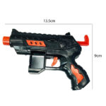 3 in 1 Mini Shooting Toy Gun Water Bullets & Nerf Darts Toys For Boys