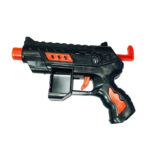 3 in 1 Mini Shooting Toy Gun Water Bullets & Nerf Darts Toys For Boys