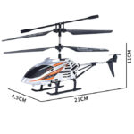 Remote Control Helicopter Rechargeable 2.4GHz - 3.5 Channel With Front Light - Assorted Color