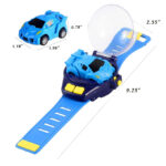 Mini Watch Remote Control Car 2.4GHz Rechargeable Car - Adjustable Strap - USB Charging Mini Wireless Watch - Assorted Color