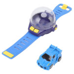 Mini Watch Remote Control Car 2.4GHz Rechargeable Car - Adjustable Strap - USB Charging Mini Wireless Watch - Assorted Color