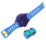 Mini Watch Remote Control Car 2.4GHz Rechargeable Car - Adjustable Strap - USB Charging Mini Wireless Watch - Assorted Color