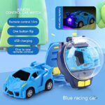Mini Watch Remote Control Car 2.4GHz Rechargeable Car - Adjustable Strap - USB Charging Mini Wireless Watch - Assorted Color