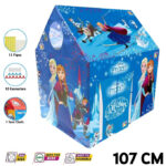 Disney Frozen Princess Anna Elsa PVC Vinyl Plastic Tent House Jumbo Size With Connectors and Pipes Set for Kids
