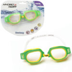 Bestway 21003 Fiberglass Hydro Splash Pro Champion Swimming Goggles for Kids Adult