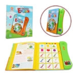 English Reading Electronic Learning E-Book - Early Education Activity Books with Sound & Music Features for Toddler Kids