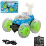 Remote Control Doraemon Cars Toy Rechargeable 360 Rotate Twister Radio Control Invincible - Assorted
