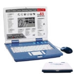Learning Laptop for kids - 65 Activities Learning Machine Intelligent Educational Laptop for Kids - Blue