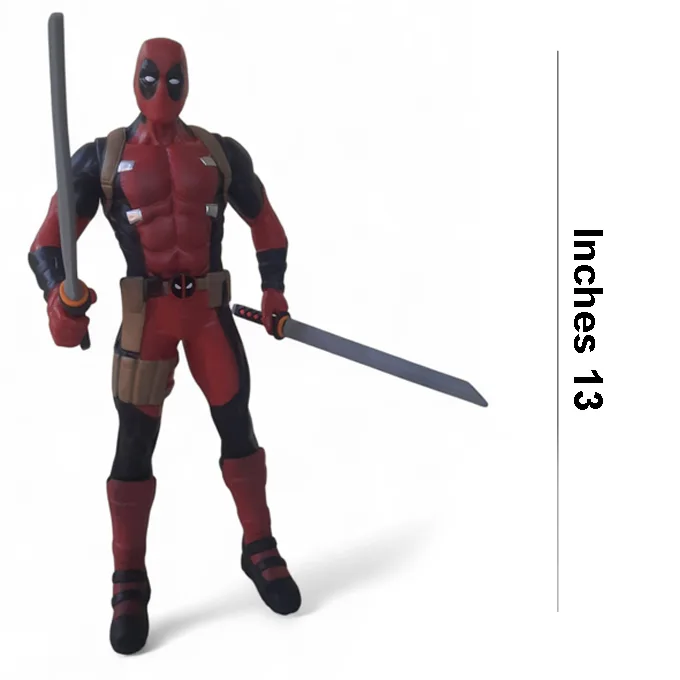 Marvel Deadpool 12 Inch Action Figure With Accessory Super Hero Toys For Fans Ages 14 And Up I655038011 - View #7
