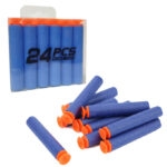 Nerf - Soft Bullet Stick-On Darts 24 Pcs - Blue
