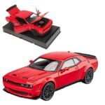 Dodge Challenger Hellcat SRT 1:24 Scale Model Die cast Car - Red