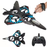 RC Combat AirCarft drone Jet 360 Rotation - Light & Music