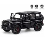 Mecedes G-Wagon G800 Model Car - Push Power 2 Door trunk open - Light and Music - Plastic body - Black