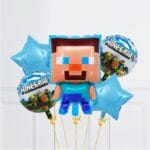 Minecraft Birthday Party Balloons - Pack of 5