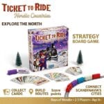 Days of Wonder Ticket to Ride Nordic Countries Edition Strategy Board Game