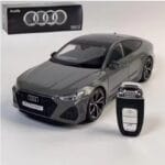 Audi RS7 Die cast license scale model card - Grey