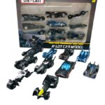 Batman Batmobile 10 Pcs Diecast Cars Collection Set For Kids - Each car Size Approx. 3inch