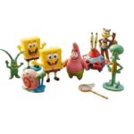 Spong Bob Square Pants Action Figures 8 Pcs Set