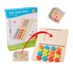 Wooden Four Color Matching Trendy Game for Kids