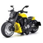 Harley davidson bike die cast motorcycle set - Yellow