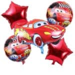 MC Queen Birthday Party Balloons for Boys - Pack of 5