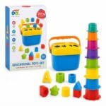 Baby Favorite Shapes and Alphabets Bucket - 25pcs
