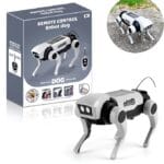 DIY RC Robotic Dog Gift Robot Dog Toy Electronic Kids Dogs Toys for Boy Girls- STEM Toys