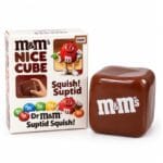 NeeDoh M&M Chocolate Cube Squishy Toy Fidget Ice Cube for Kids